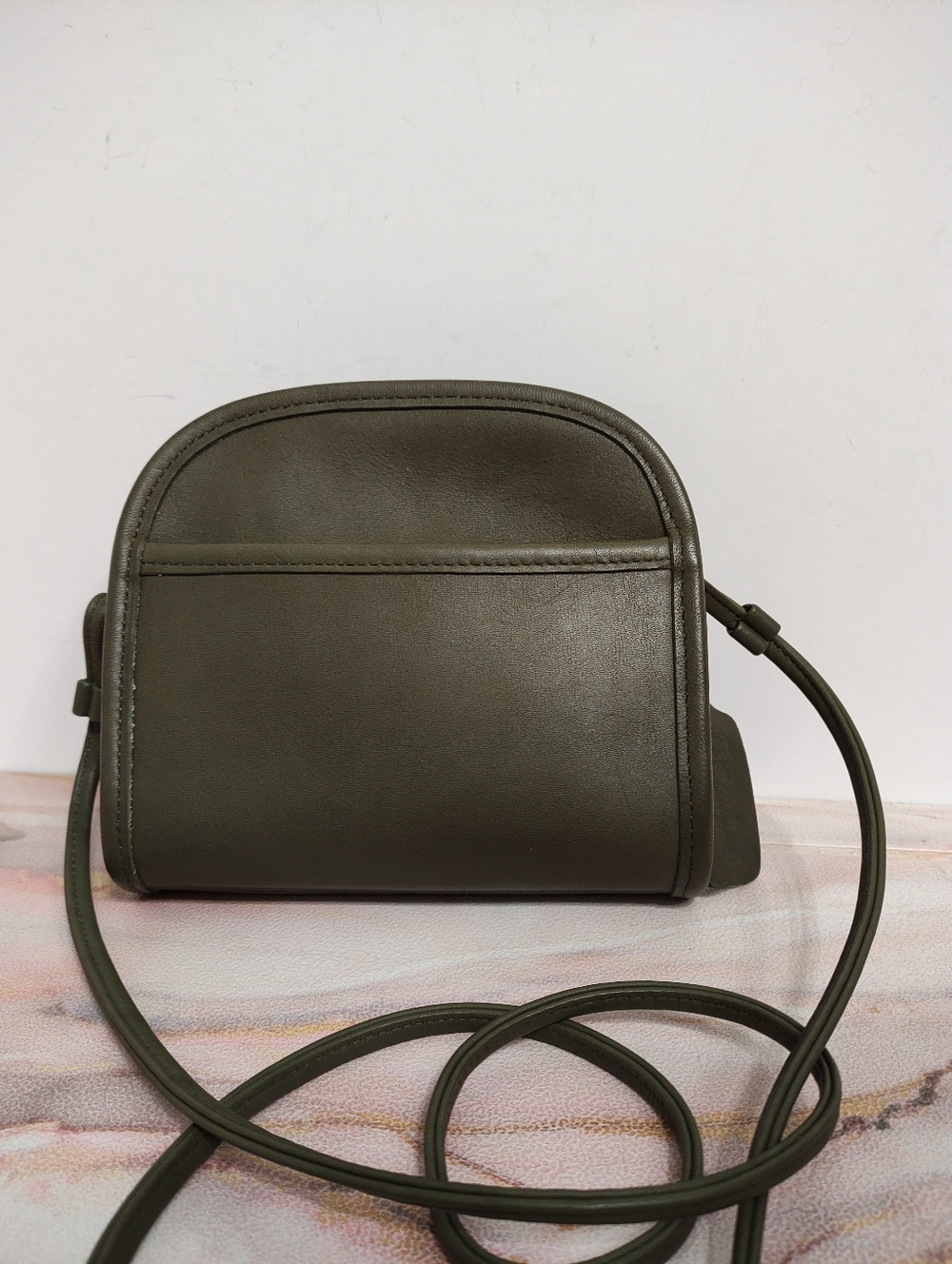 Rare Vintage Coach 9017 Abbie Crossbody Bag Loden Olive Green